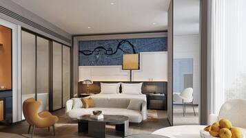 Deluxe Room, 1 King Bed, City View