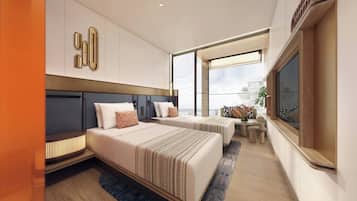 Superior Room, 2 Katil Bujang (Single), Balcony