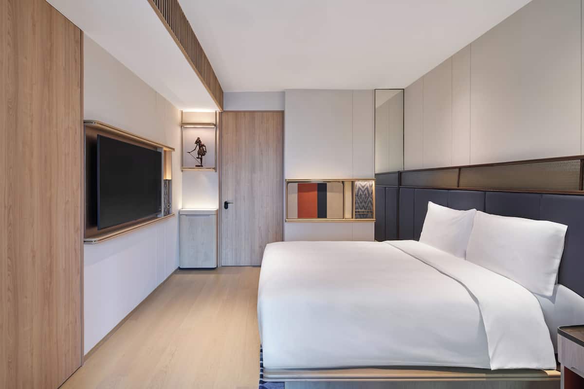 Ücretsiz minibar ürünleri, odada kasa, ücretsiz beşik/çocuk yatağı
