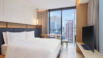 Free minibar items, in-room safe, free cots/infant beds, free WiFi