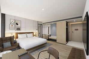 ห้องสตูดิโอสวีท, เตียงคิงไซส์ 1 เตียง, วิวเมือง