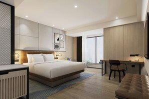 ห้องสตูดิโอสวีท, เตียงคิงไซส์ 1 เตียง, วิวเมือง