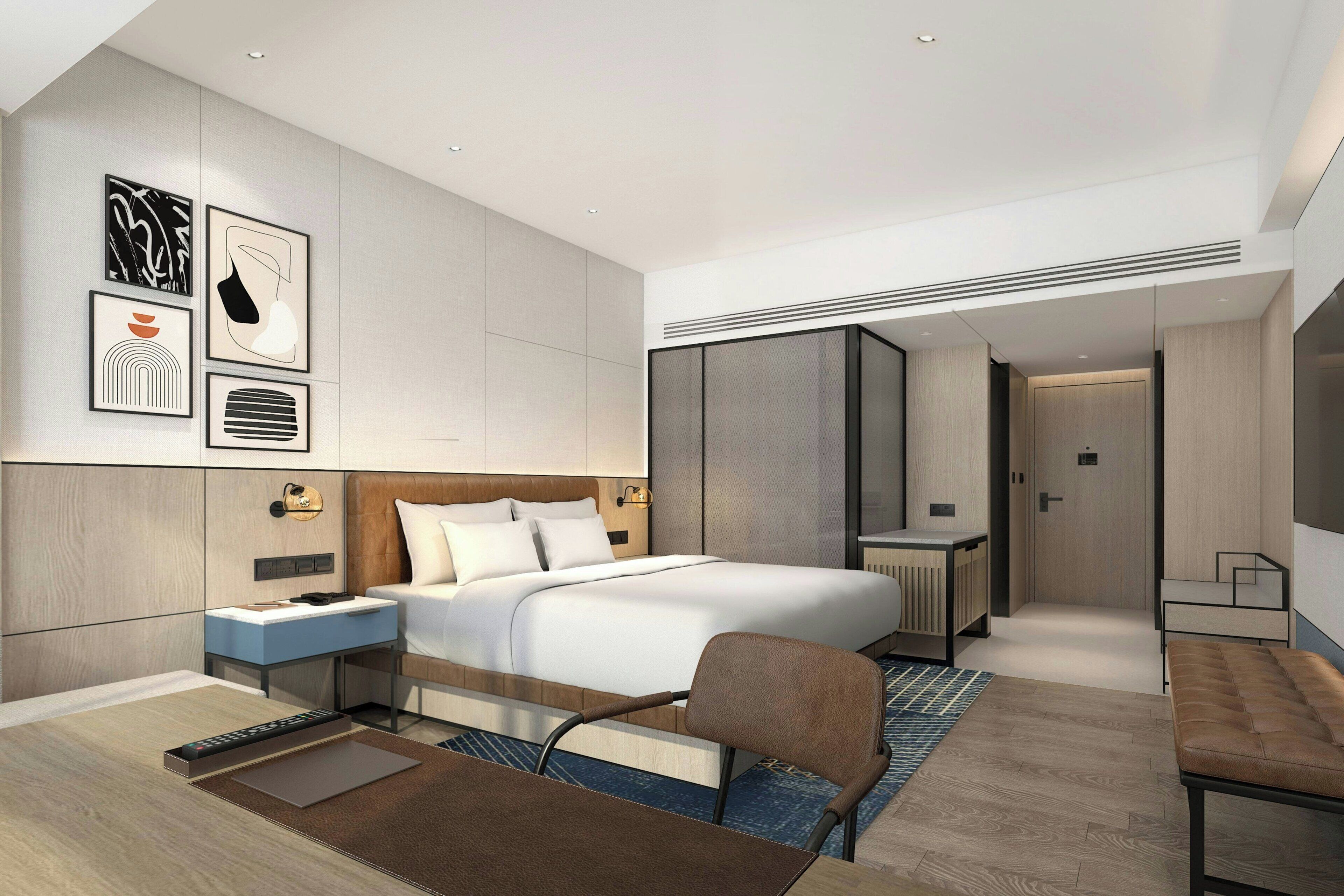 ห้องพรีเมียม, เตียงคิงไซส์ 1 เตียง, วิวเมือง