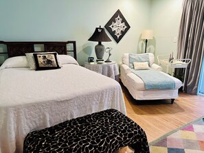 1 chambre, bureau, fer et planche à repasser, Wi-Fi gratuit