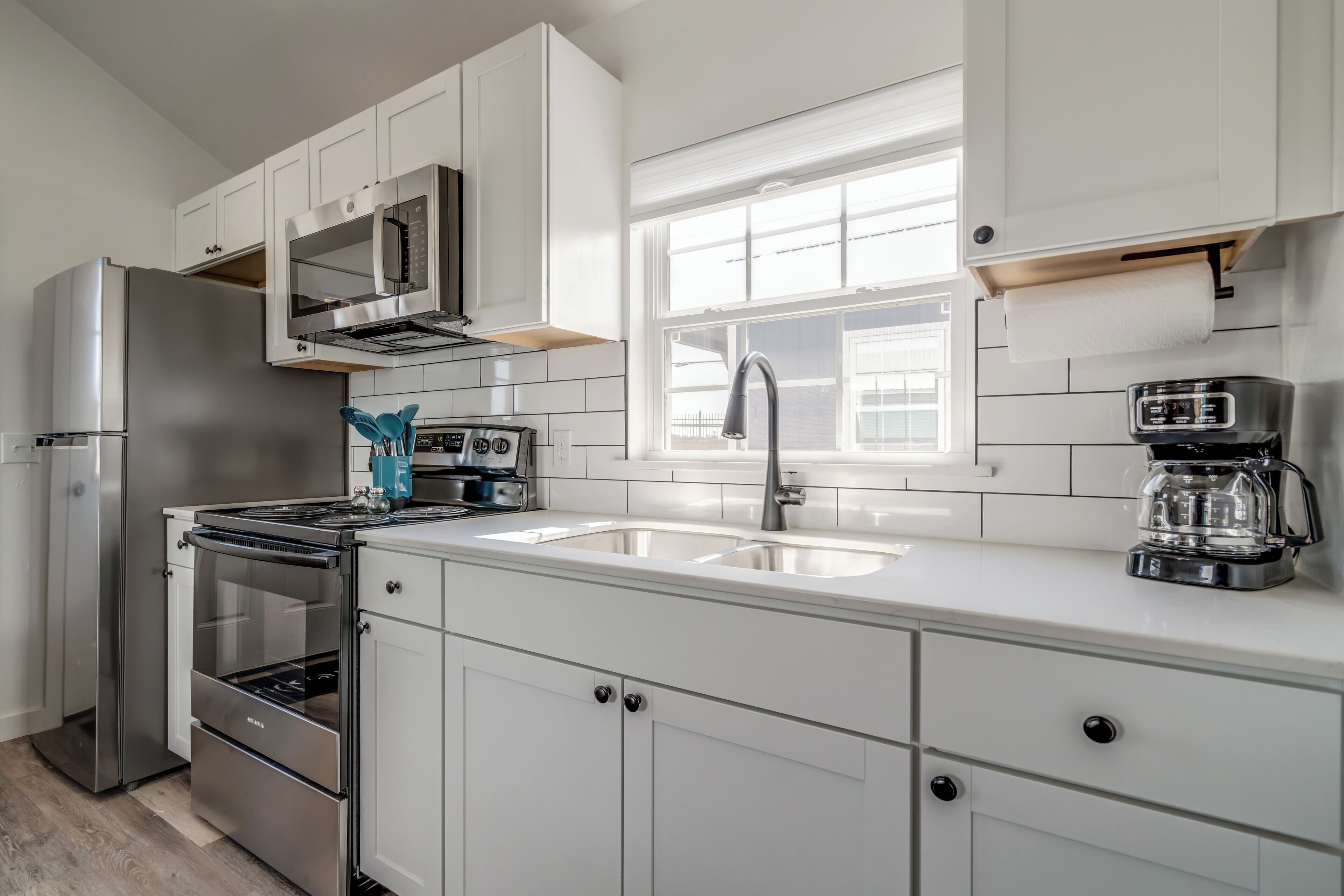 Microwave, oven, stovetop