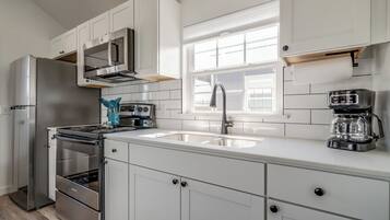 Microwave, oven, stovetop