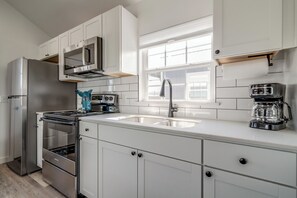 Microwave, oven, stovetop