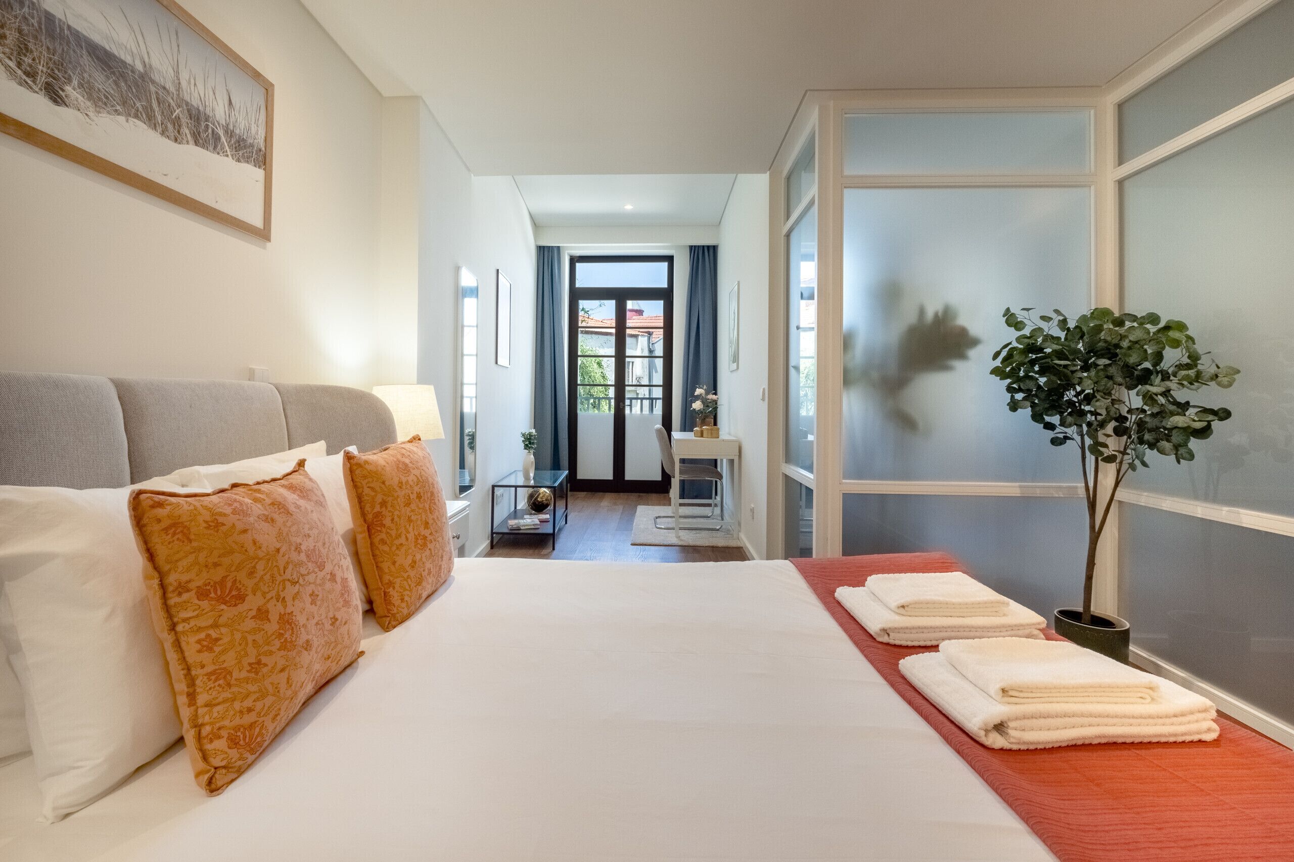 2 chambres, fer et planche à repasser, accès au Wi-Fi (inclus)