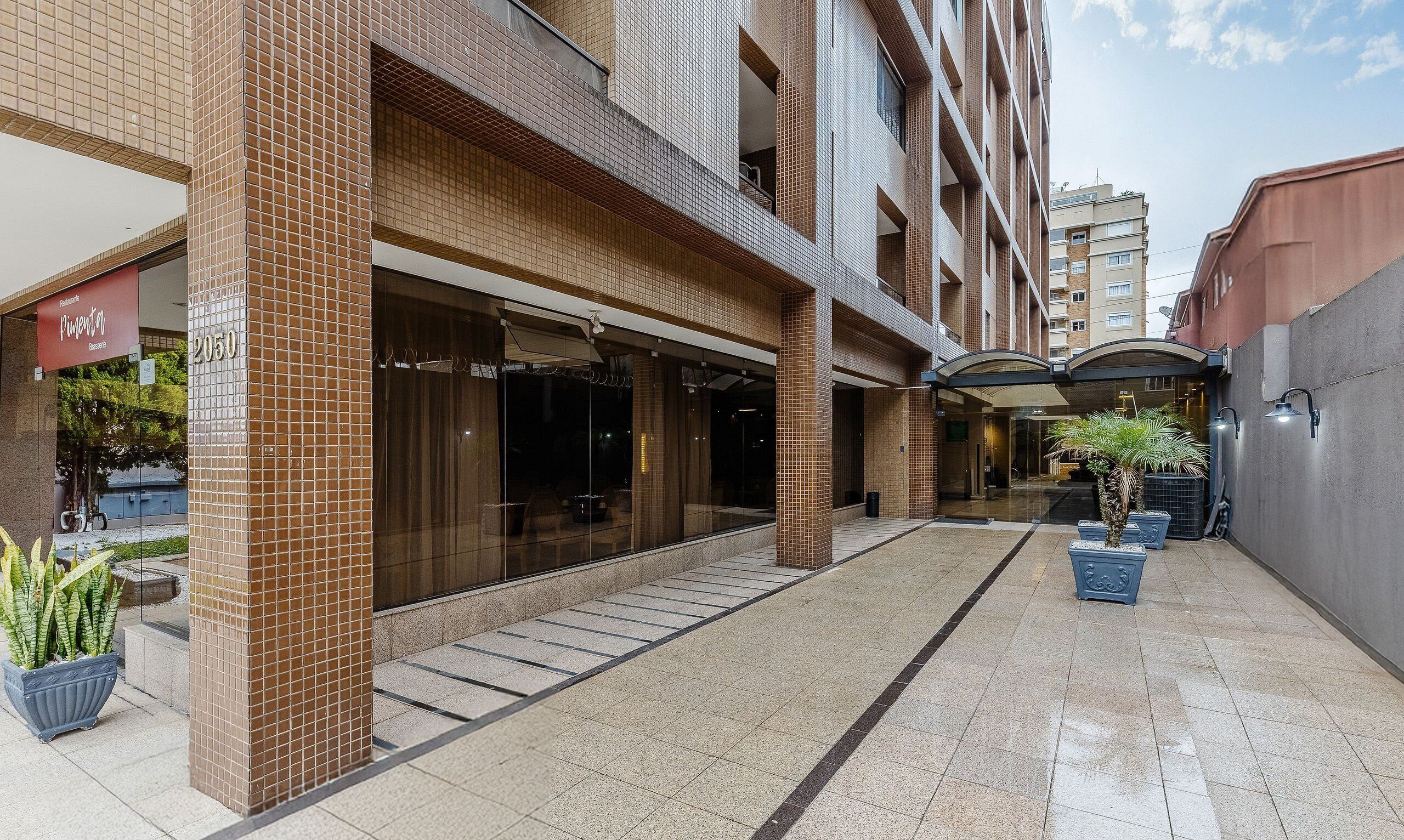 Apartamento básico | Detalhe da fachada