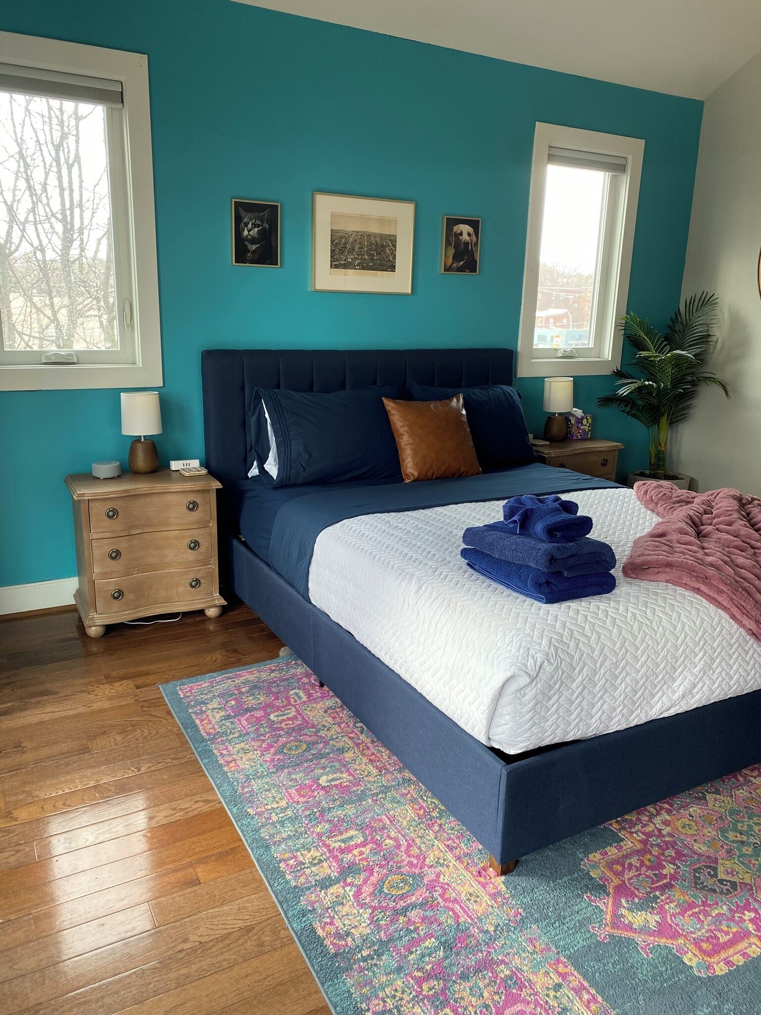 1 soverom, strykejern/-brett, internettilgang og sengetøy