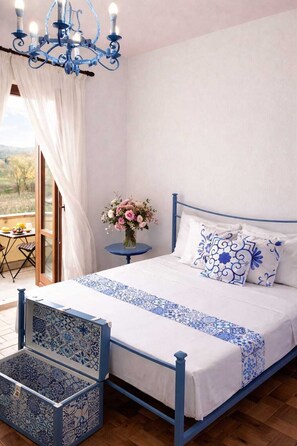 Habitación doble Confort, vista al viñedo | Wifi gratis 