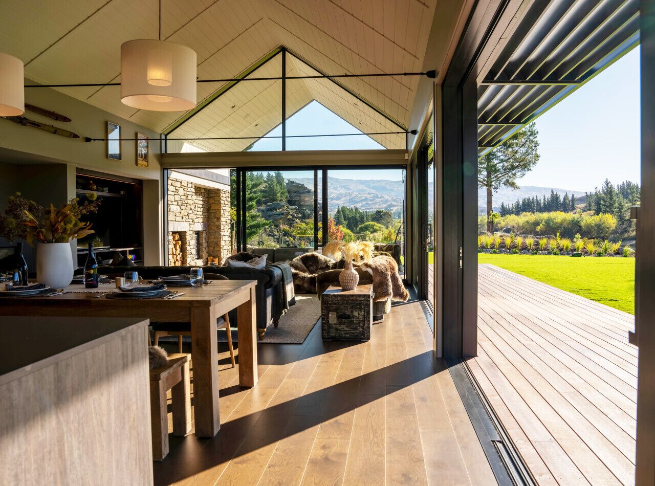 Kitchen, Dining & Living