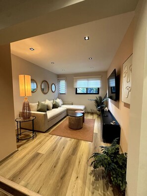 Living area - Departamento Moderno y Centrico Estilo Wabi Sabi (Mexico City)