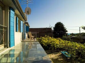 Terrace/patio - One Bedroom Apartment with Balcony (Savudrija)