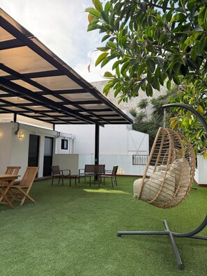 Outdoor dining - Departamento Clásico 2 recámaras (Ciudad de México)