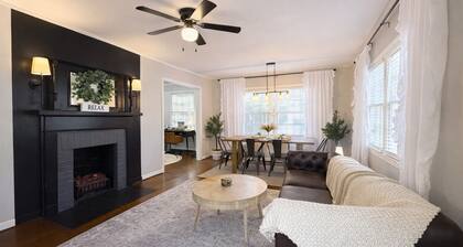 Quiet Midtown Retreat • 5 Mins to Hospitals • Fast WiFi • Extended Stays