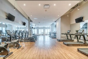 Fitness facility - Modern 2-Bedroom Apartment in Calgary | BLVD Beltline Building (Calgary)