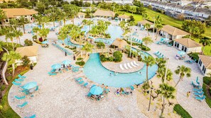 Resort view - Nine Bedroom Vacation Home ChampionsGate (Davenport)