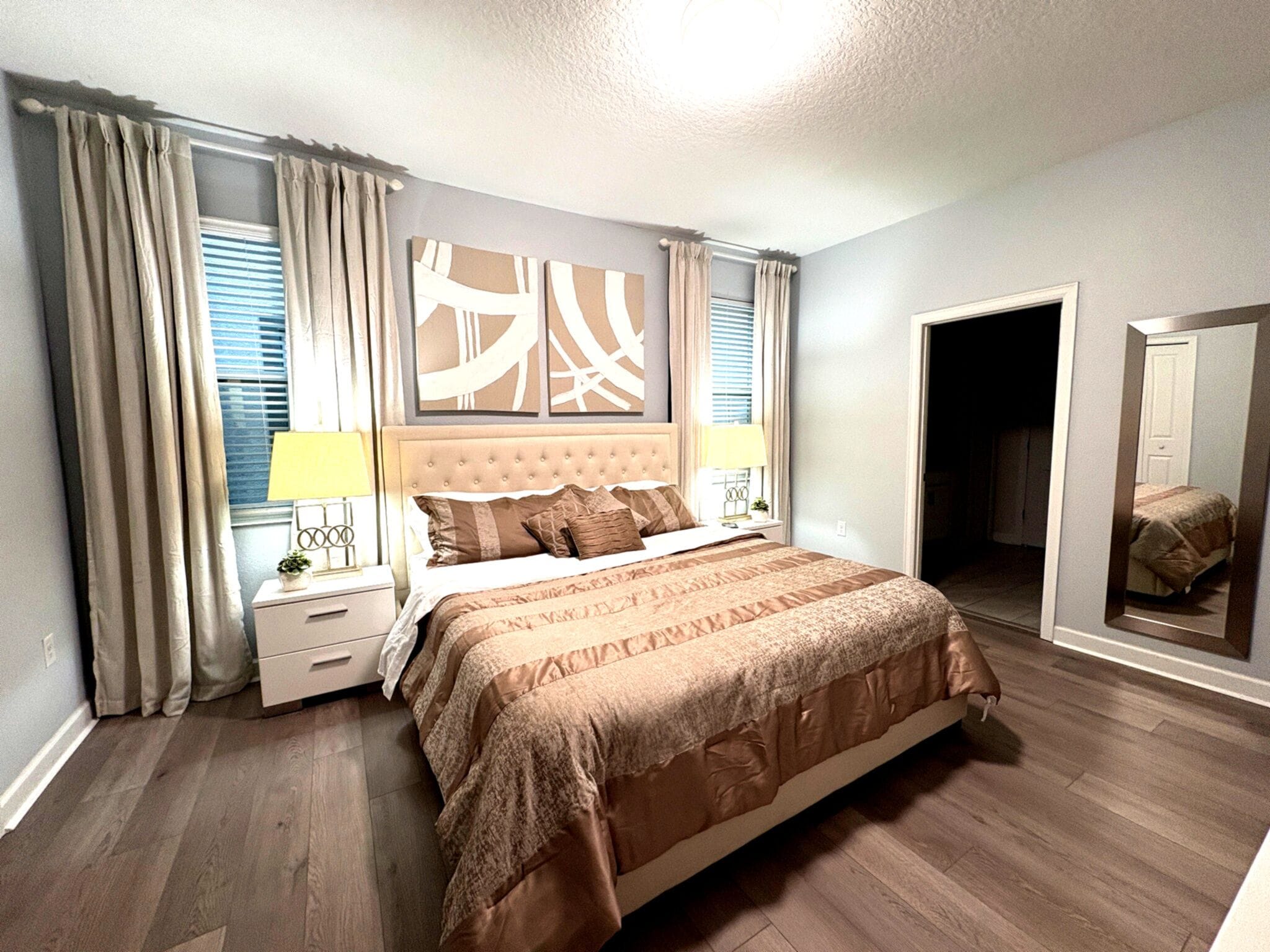 House, Multiple Bedrooms, Lanai, Courtyard View | Individually furnished, desk, blackout drapes, iron/ironing board