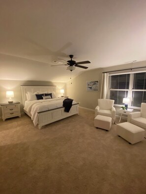 3 bedrooms, iron/ironing board, WiFi, bed sheets