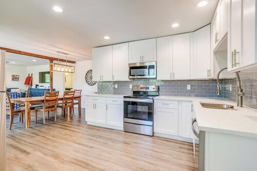 Lakefront Home with Private Dock, Firepit and Deck