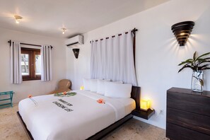 WiFi - 2-bedroom villa in soothing San Pedro with cool AC (San Pedro)