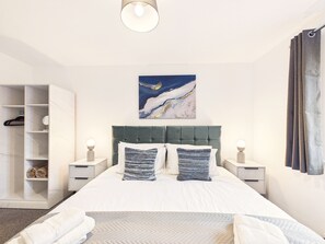 Desk, iron/ironing board, free WiFi, bed sheets