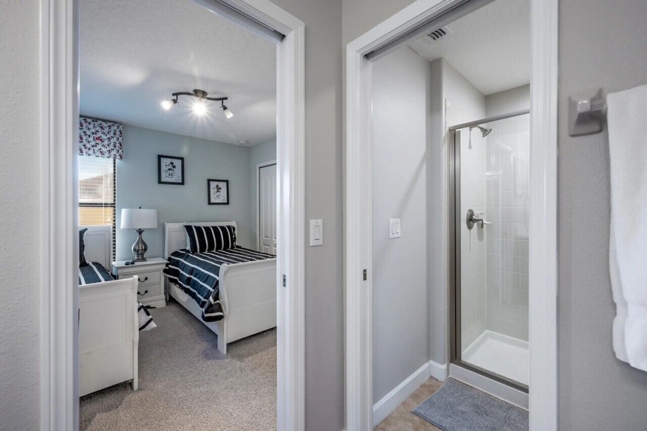 Individually furnished, desk, blackout curtains, iron/ironing board