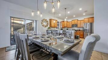 Spiseområde på rommet