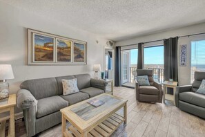 TV, offices - High Floor, 2BR, Pools, Ocean Views, Palace Resort (Myrtle Beach)