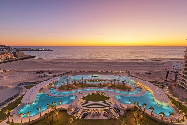 A heated pool - New Sonoran Star 1 Bedroom 2 Beds (KING) 4 People (Puerto Peñasco)