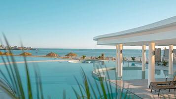 Et oppvarmet basseng