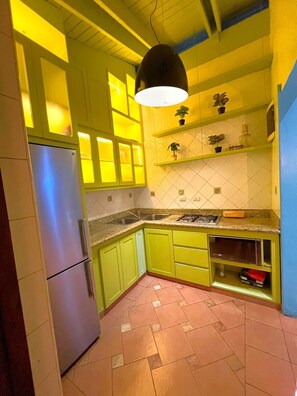 Private kitchen - Penthouse with sea view in the colonial zone, we accept animals (Santo Domingo Este (Zona Urbana))