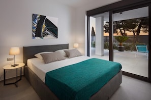 3 bedrooms, iron/ironing board, WiFi, bed sheets - Villa Fasana 3 - luxury apartment with sea view and private pool for 6 persons. (Fažana)