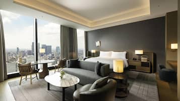 Studio Executive, 1 giường cỡ king | Chăn bông, minibar, két bảo mật tại phòng, màn/rèm cản sáng