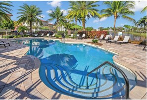 Pool - Landing | Chic 1BD, Gym, Clubhouse (Miramar)