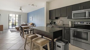 Fridge, dining tables - Landing | Modern 1BD, Gym, Clubhouse (Miramar)