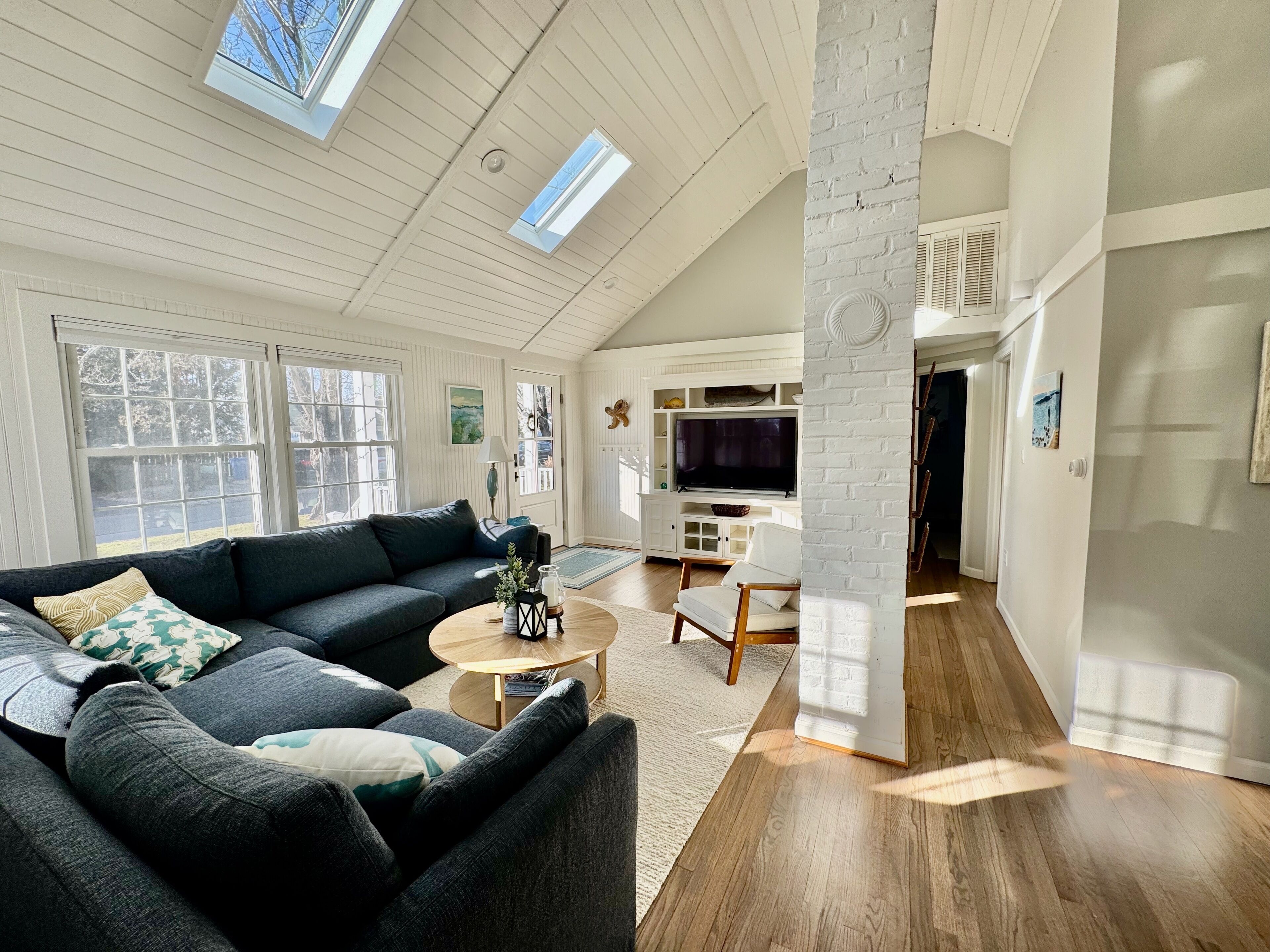 Smart TV, table football, books