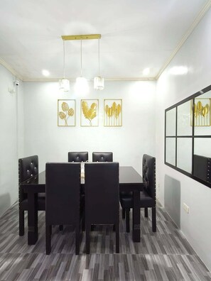 House, 2 Bedrooms, Smoking, Balcony | Dining room - Casipe Transient House (Tanay)