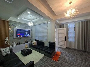 House, 4 Bedrooms, Smoking, Balcony | Living room - Casipe Transient House (Tanay)