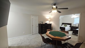 4 bedrooms, travel cot, free WiFi, bed sheets