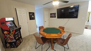 Game room - Spacious Home + Pool, Minutes to Town (North Augusta)