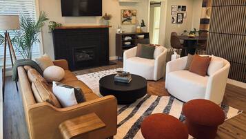 TV connectée, cheminée, imprimantes