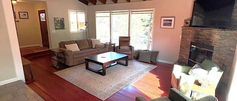 Älytelevisio, takka