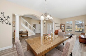Dining - Ultimate Playhouse | Pool, W/D & Game Room (Davenport)