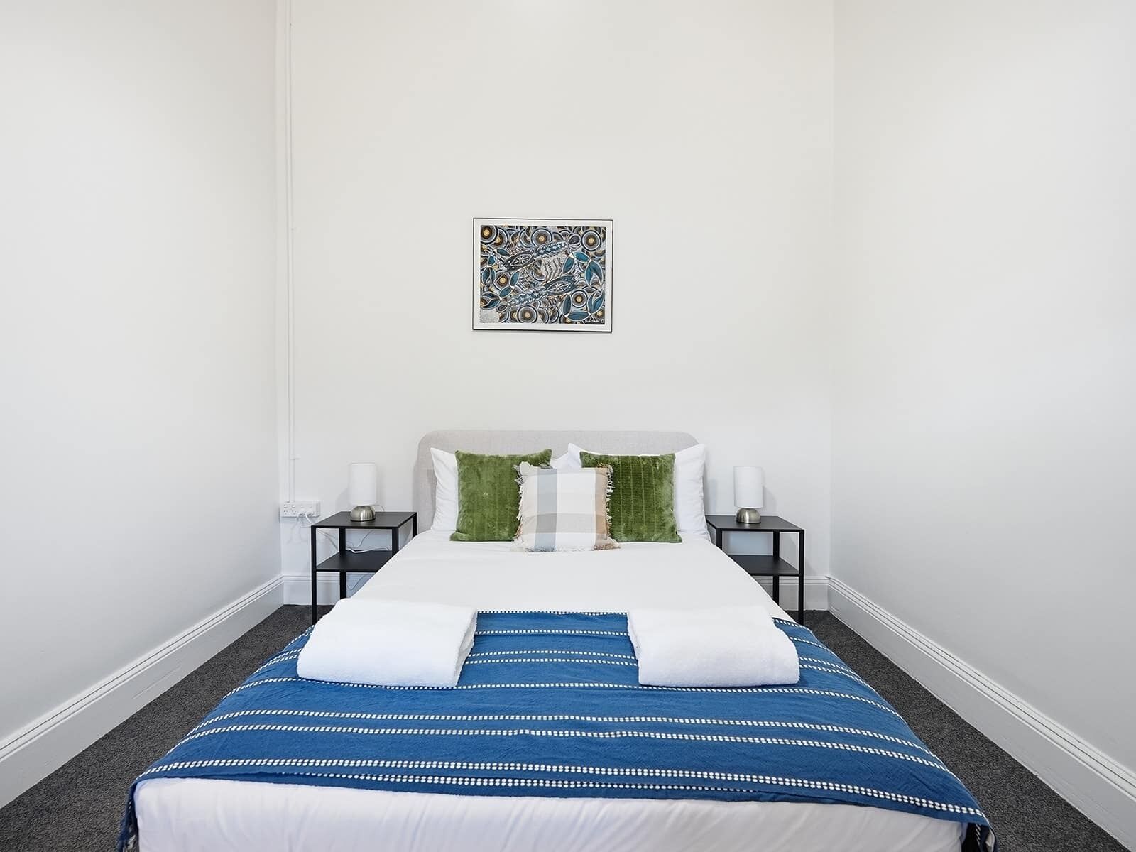 Iron/ironing board, travel cot, WiFi, bed sheets