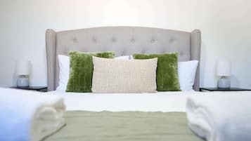 Iron/ironing board, travel crib, WiFi, bed sheets