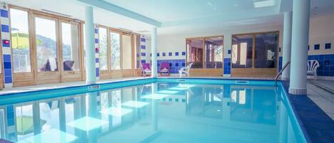 Piscine couverte, piscine chauffée