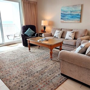 Smart TV, DVD player, books - 204 - Beachfront Paradise On The Second Floor! (Panama City Beach)