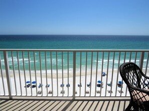 Property grounds - 601 - Gulf Front Living at It`s Best! Free Beach Chairs! (Panama City Beach)